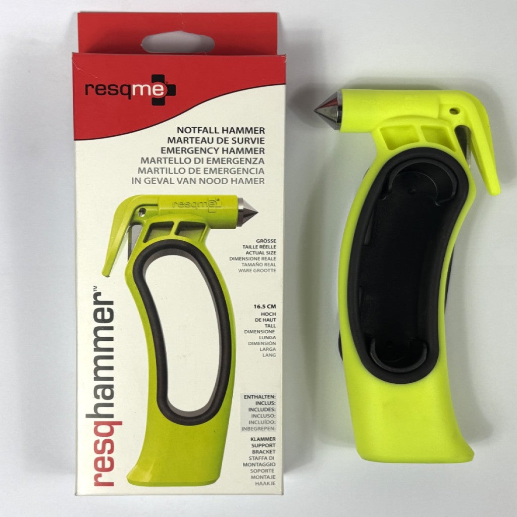 Emergency Glass Hammer with Seat Belt Cutter