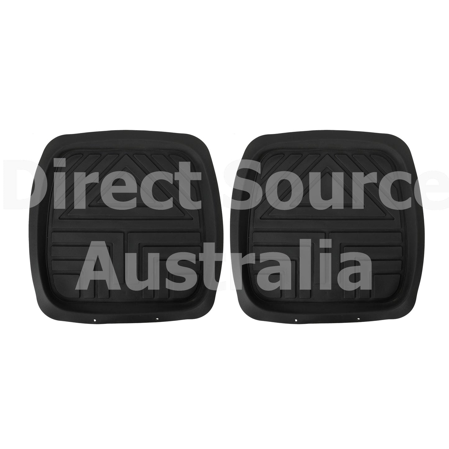 vehicle deep mud rear floor mats