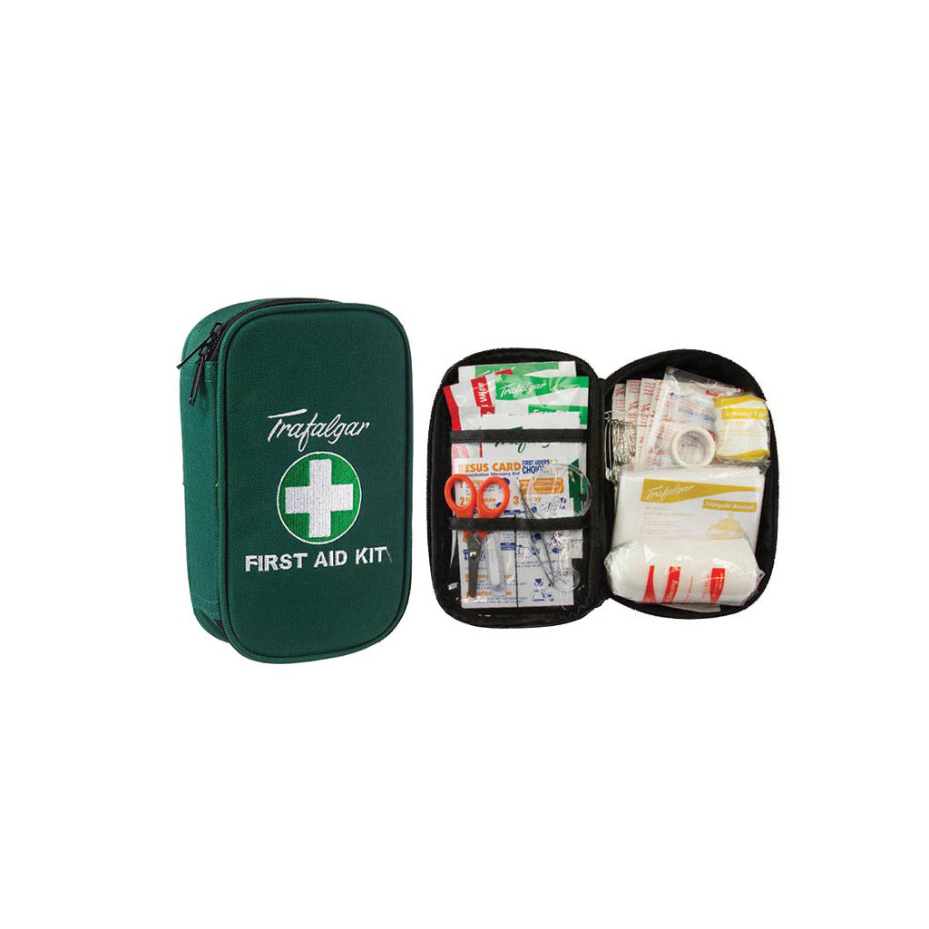 first aid kit handy pack soft green