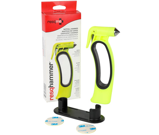 Emergency Glass Hammer with Seat Belt Cutter